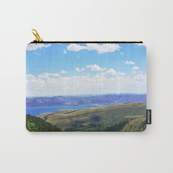 Bear Lake Blue Carry-All Pouch