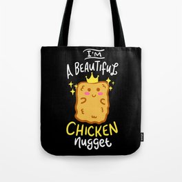 Funny Chicken Nugget Nug Life Fast-Food Junk Gift Tote Bag