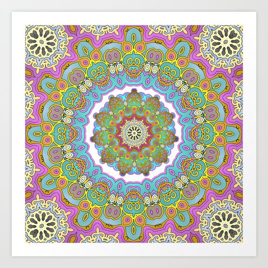 Mix&Match Indian Candy 03 Art Print