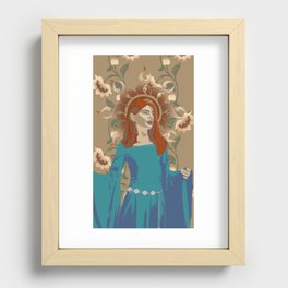 The Sun Recessed Framed Print
