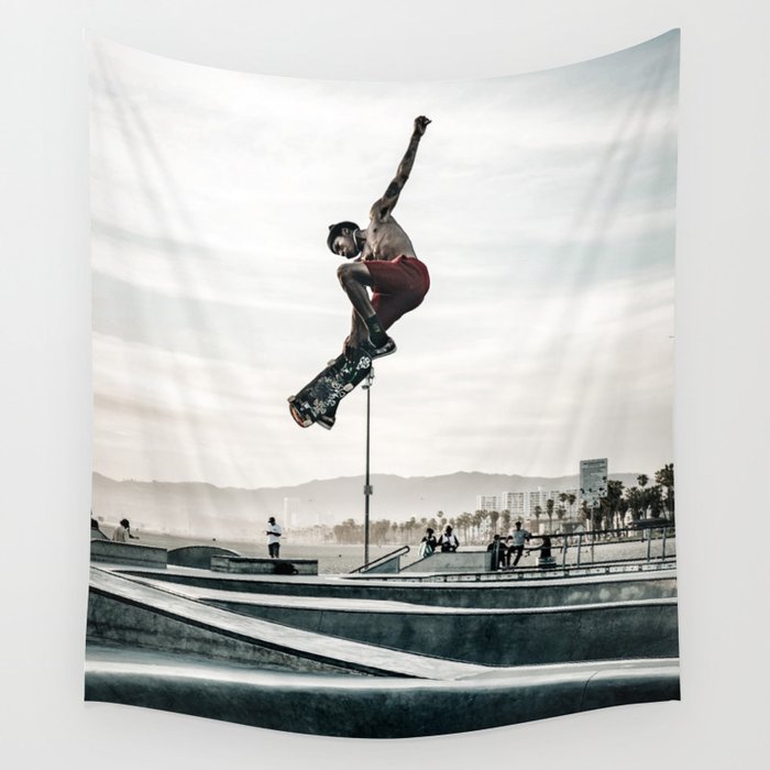 Skateboarding tapestry deals
