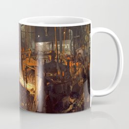 Adolph von Menzel The Foundry Coffee Mug