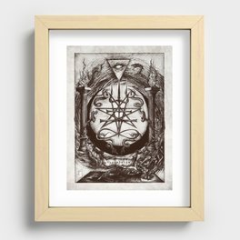 The Dreaming Abyss  Recessed Framed Print