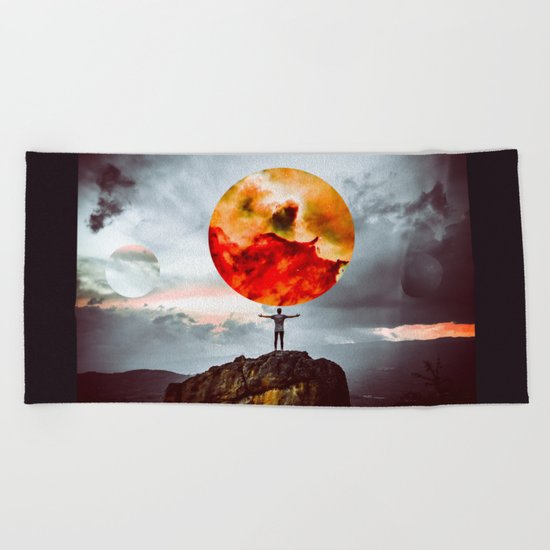 world of possibilities Beach Towel