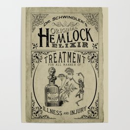 Dr. Schwindler's Original Hemlock Elixir Poster