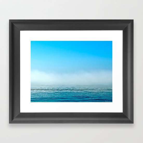 Misty Framed Art Print