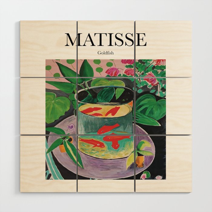 Matisse - Goldfish Wood Wall Art