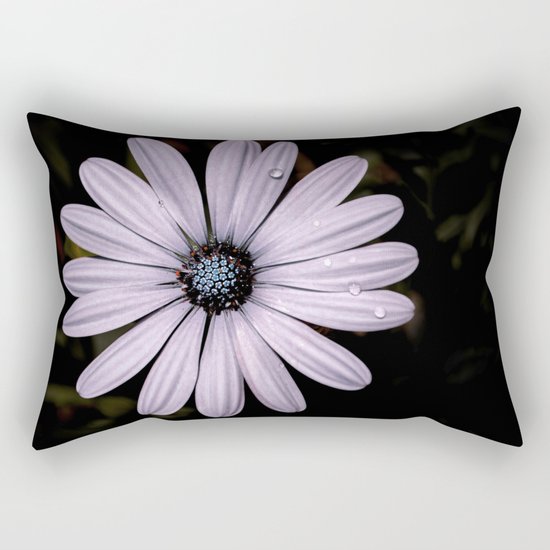 Daisy Mauve Rectangular Pillow