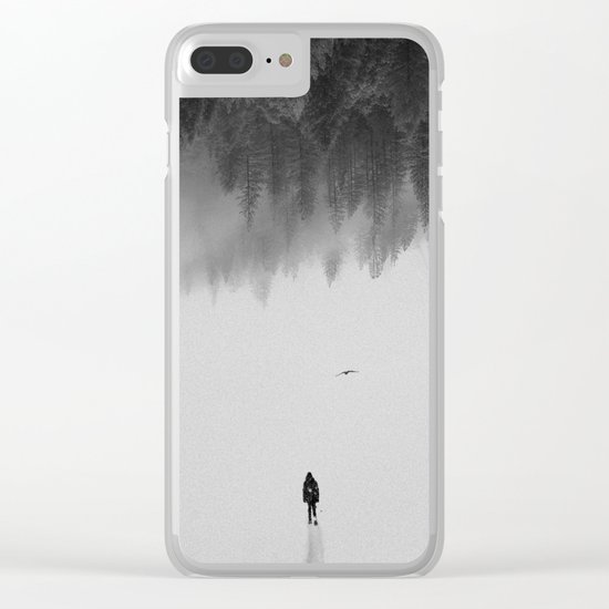 Silent Walk Clear iPhone Case