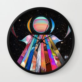 Celestial Bodies Cover Art  Wall Clock