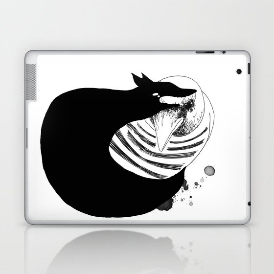 The Magpie & black Fox Laptop & iPad Skin