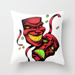 Sweet and sour Throw Pillow