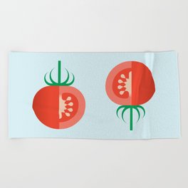 Vegetable: Tomato Beach Towel