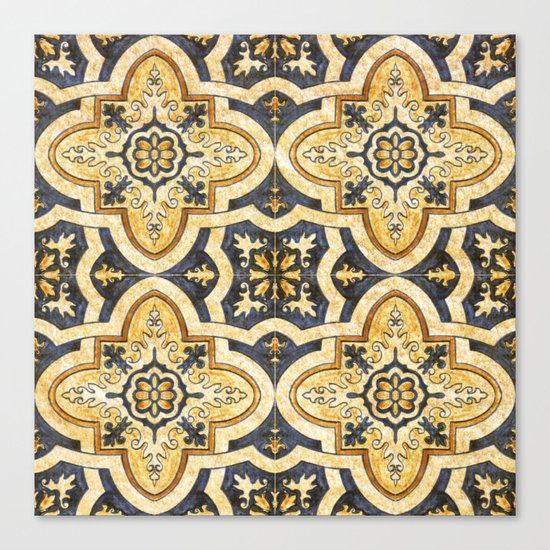 Ornamental pattern Canvas Print