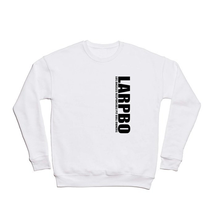 LARPBO Classic Black Crewneck Sweatshirt