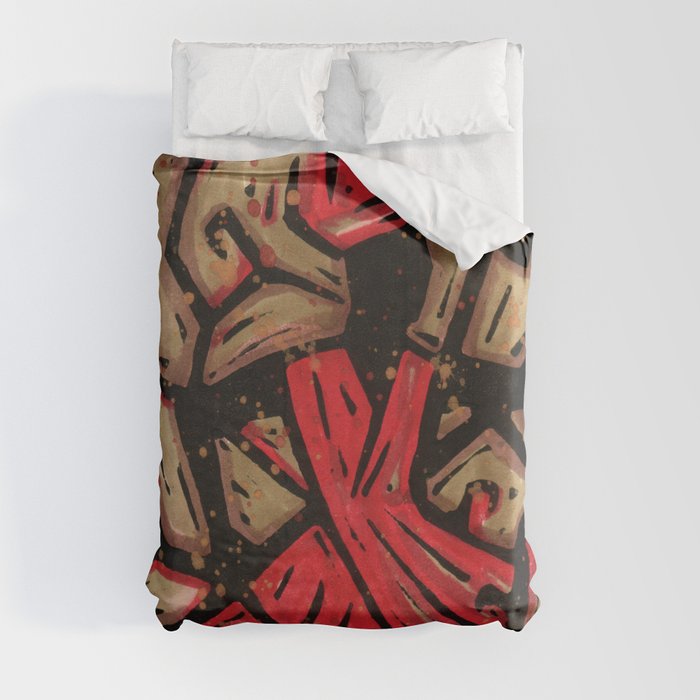 Orixás - Xango Duvet Cover