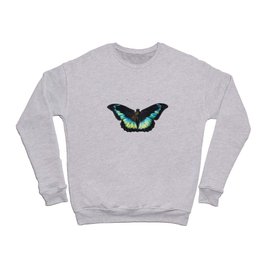 Blue Butterfly Crewneck Sweatshirt