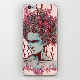 Lady of Flowers iPhone Skin