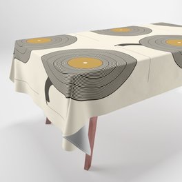 Abstraction_VINYL_MUSIC_PLATE_GRAPHIC_VISUAL_POP_ART_0107P Tablecloth