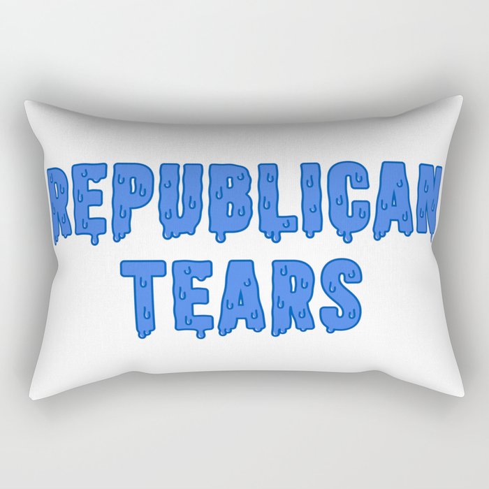 Republican Tears Rectangular Pillow