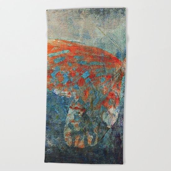 Moths 4 Beach Towel