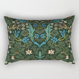 William Morris floral print Rectangular Pillow