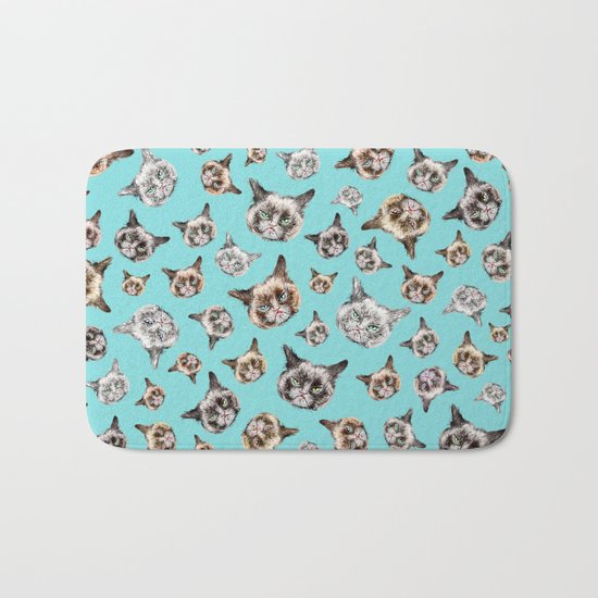 Cat Power Bath Mat