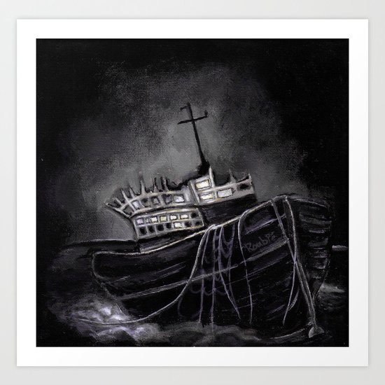 Dark Voyage Art Print