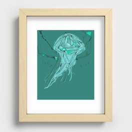 jellyfish Recessed Framed Print