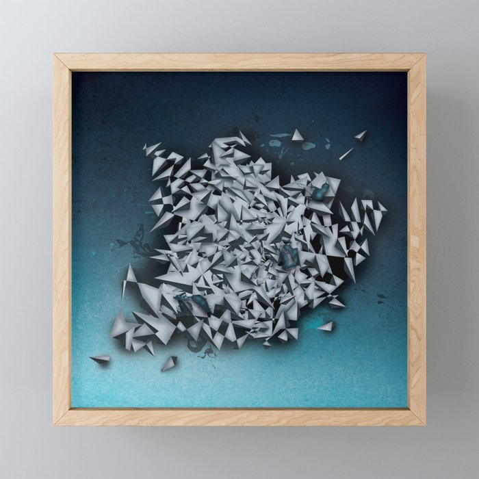 Zircons Framed Mini Art Print