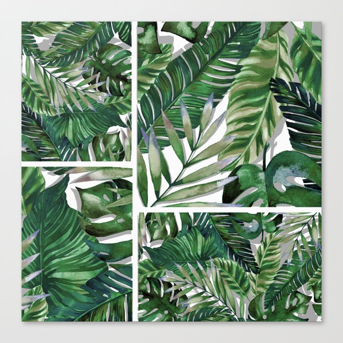 green garden Canvas Print
