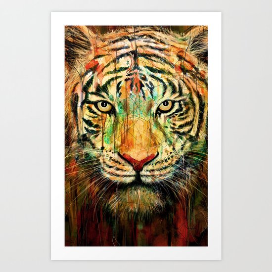Tiger Art Print