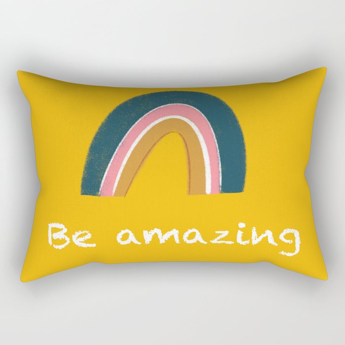 Autumn Rainbows Rectangular Pillow