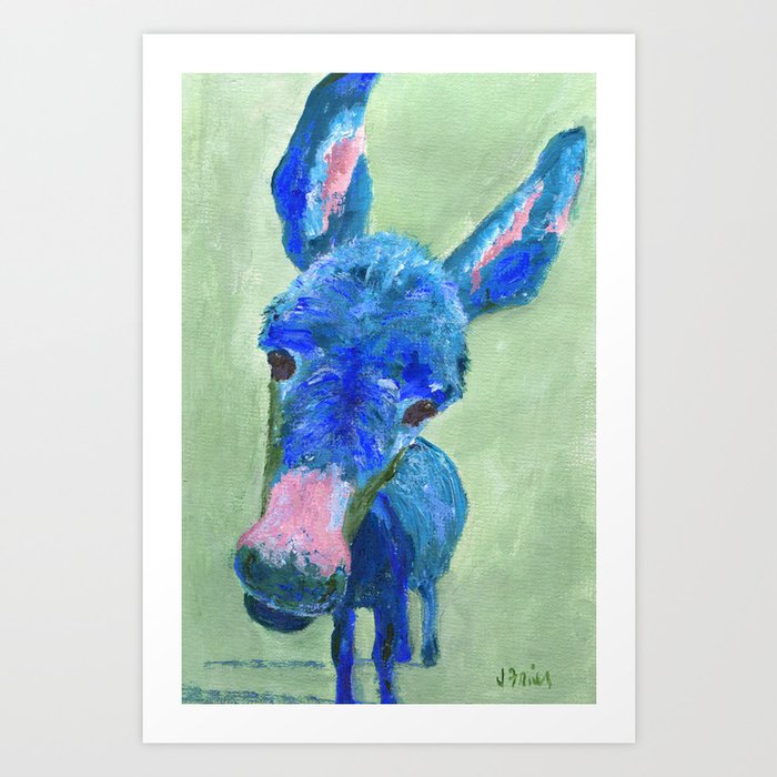 Wonkey Donkey Art Print