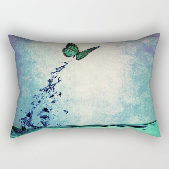 Waterfly Rectangular Pillow