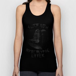 Surf Now, Apocalypse Later Tank Top