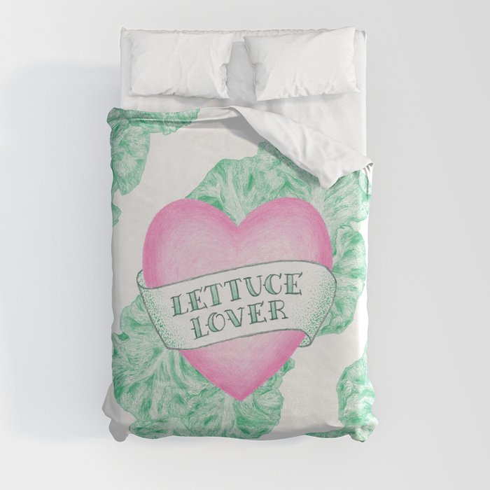 Lettuce Lover Duvet Cover
