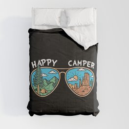Happy Camper Landscape Sunglasses Comforter