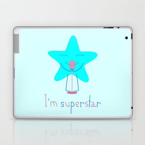 Superstar Laptop & iPad Skin