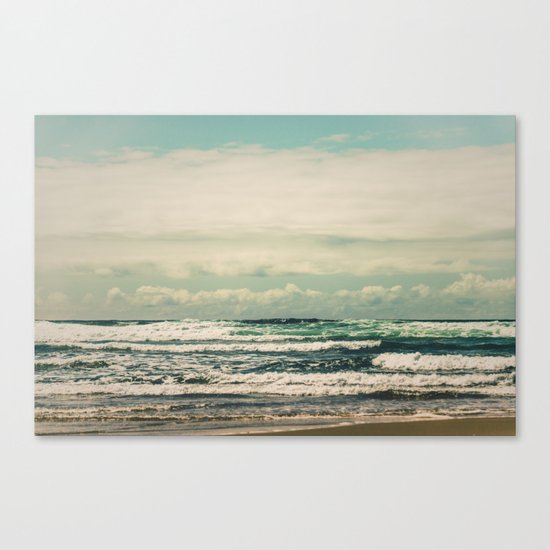 Warm Tide Canvas Print