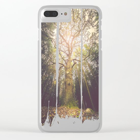 The taller we are Clear iPhone Case