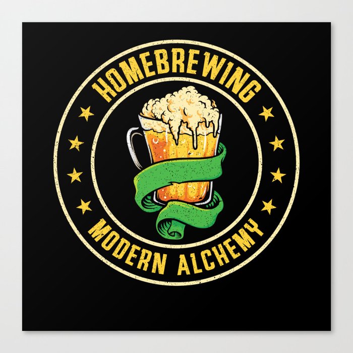 Alchemist Alchemy Homebrewing Beer Canvas Print