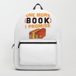 One more book I promise - Book collector gift idea, book nerd Backpack