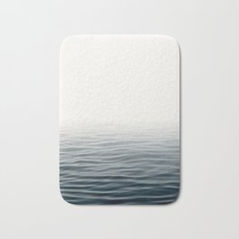 Misty Sea I - Abstract Waterscape Bath Mat