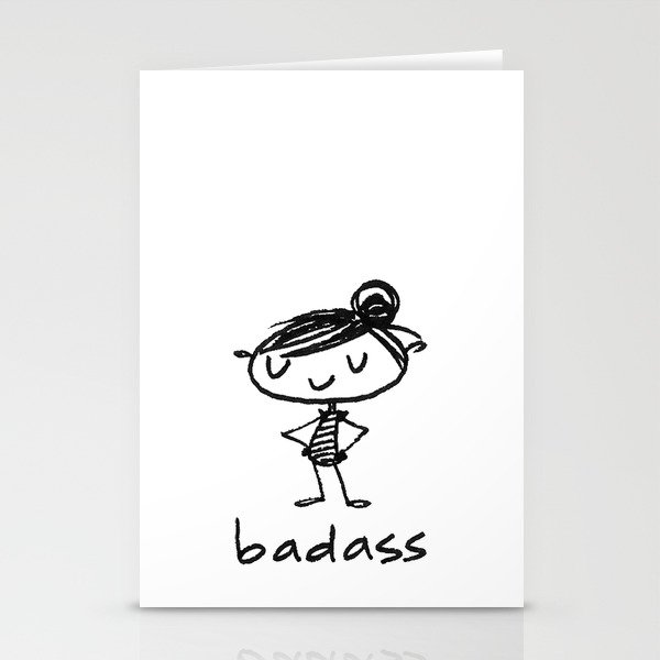 bad-ass Stationery Cards
