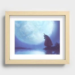 Midnight Thoughts Recessed Framed Print