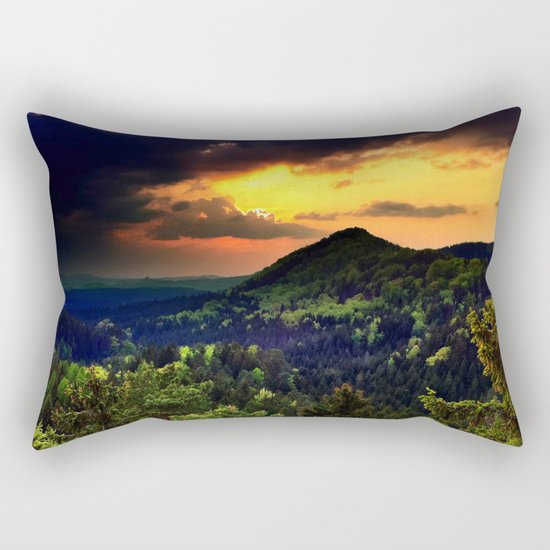 Sunset Rectangular Pillow