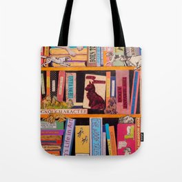 Dog Books With A Difference Tote Bag