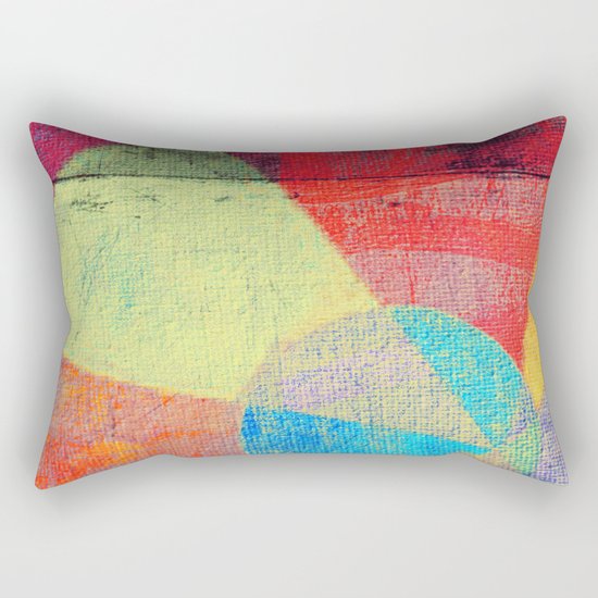 Beach Volleyball Rectangular Pillow