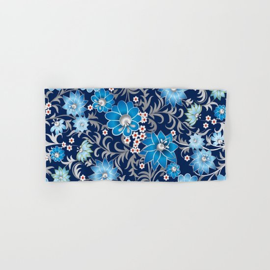 Shabby flowers #25 Hand & Bath Towel